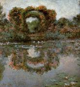 Claude Monet Flowering Arches,Giverny oil on canvas